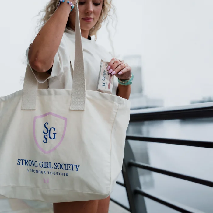 Saco de Compras Strong Girl Society da MP - Natural