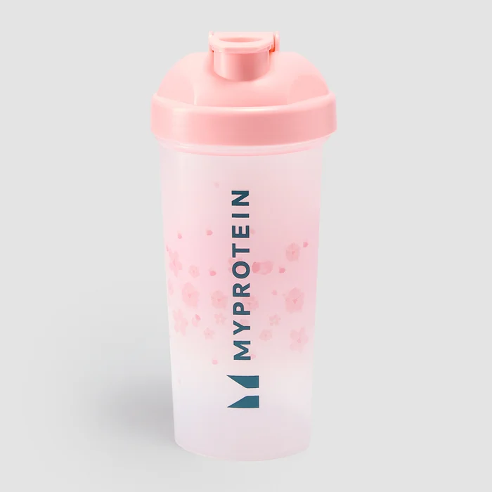 Shaker de Plástico Cherry Blossom da Myprotein - Rosa