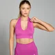 Soutien com Alça de Pescoço sem Costuras Tempo da MP para Senhora - Violet Pink