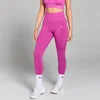 Leggings Franzidas sem Costuras Tempo da MP para Senhora - Violet Pink