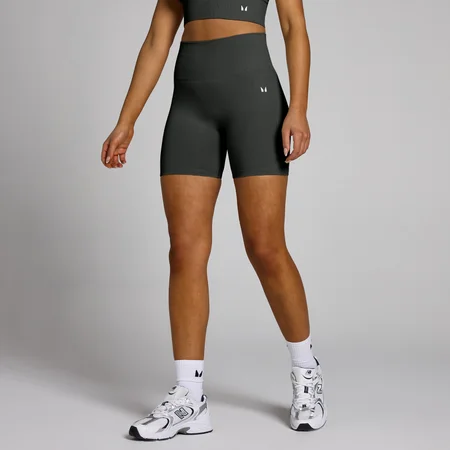 Calções de Ciclista sem Costuras Shape da Mp para Senhora - Dark Shadow