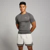 T-shirt MP Tempo Pillar Graphic Seamless para Homem - Cinzento Ferro