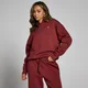 Sweat com Capuz Oversized Basics da MP para Senhora - Cereja