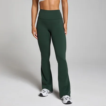 Leggings à Boca de Sino Tempo da MP para Senhora - Dark Emerald