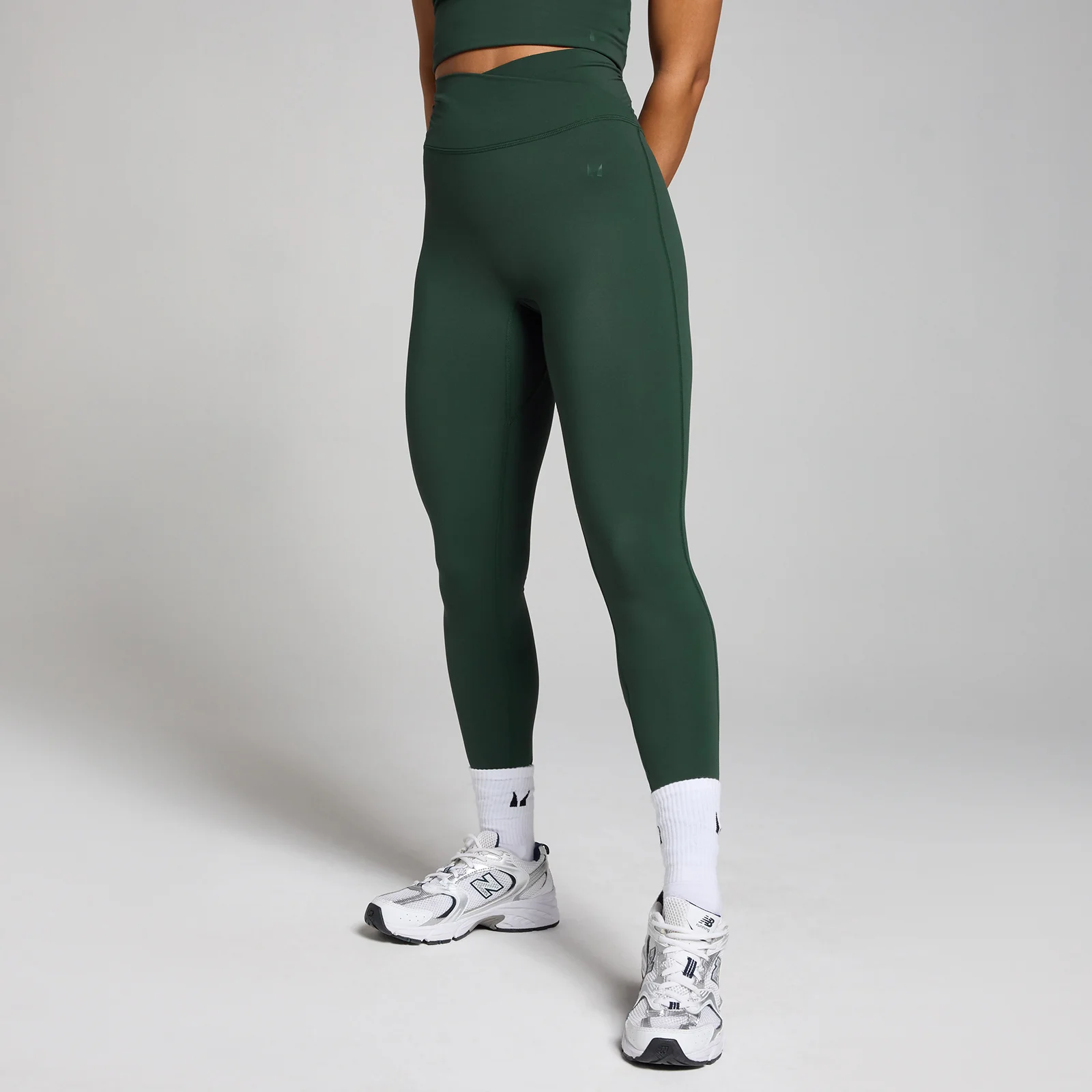 Leggings Tempo da MP para Senhora - Dark Emerald - XL Imagem 1