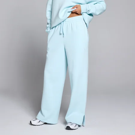 Calças de Treino com Perna a Direito Basics da MP para Senhora - Baby Blue