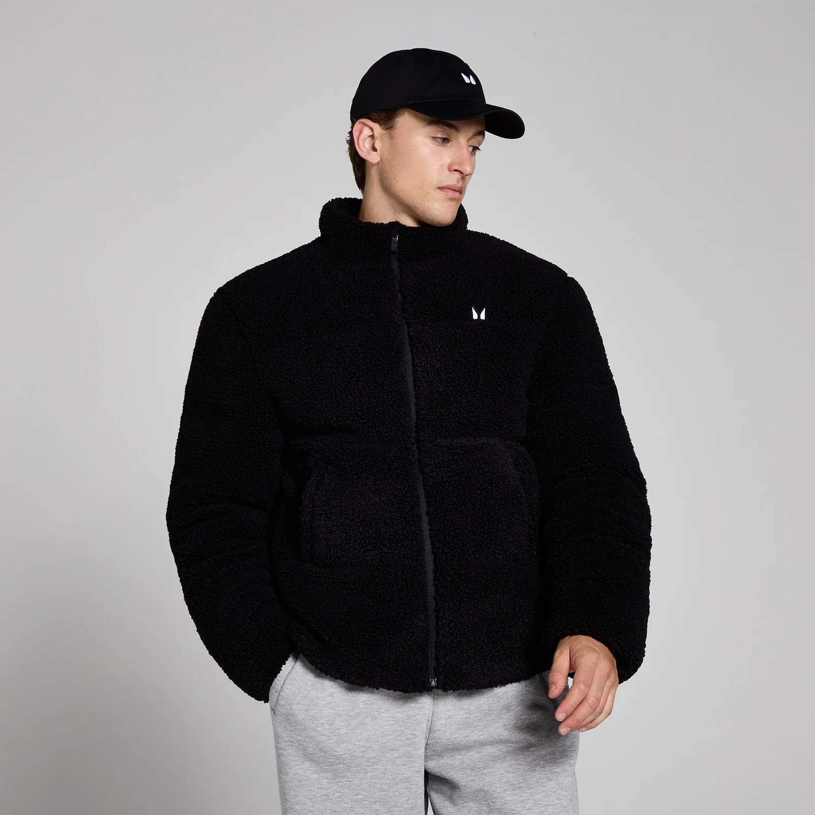 Blusão em Borg da MP para Homem - Preto - XL Imagem 1