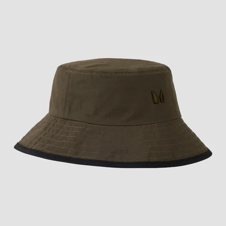 Chapéu de Pescador Reversível da MP - Preto/Forest Green