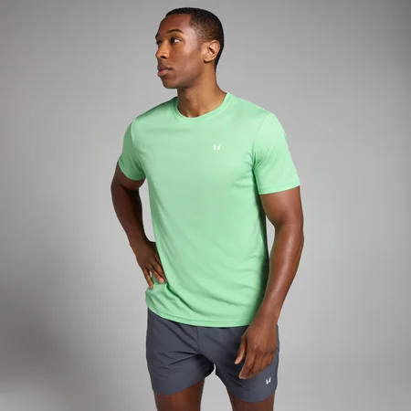 T-shirt de Treino Quadriculada Active da MP para Homem - Mint