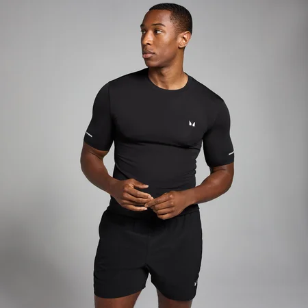 T-shirt Estampada sem Costuras Active da MP para Homem - Preto