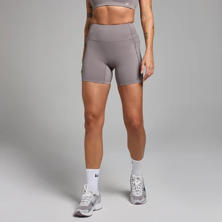 Calções de Ciclismo com Bolso Active da MP para Senhora - Cool Grey