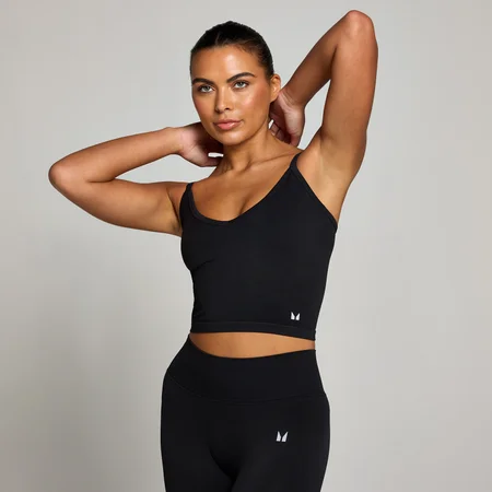 Camisola sem Mangas sem Costuras Tempo da MP para Senhora da MP - Preto