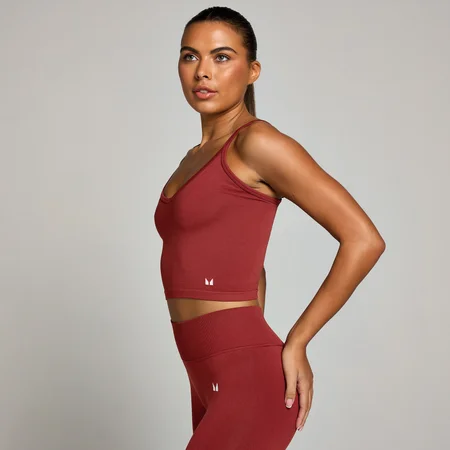 Camisola sem Mangas sem Costuras Tempo da MP para Senhora da MP - Cherry