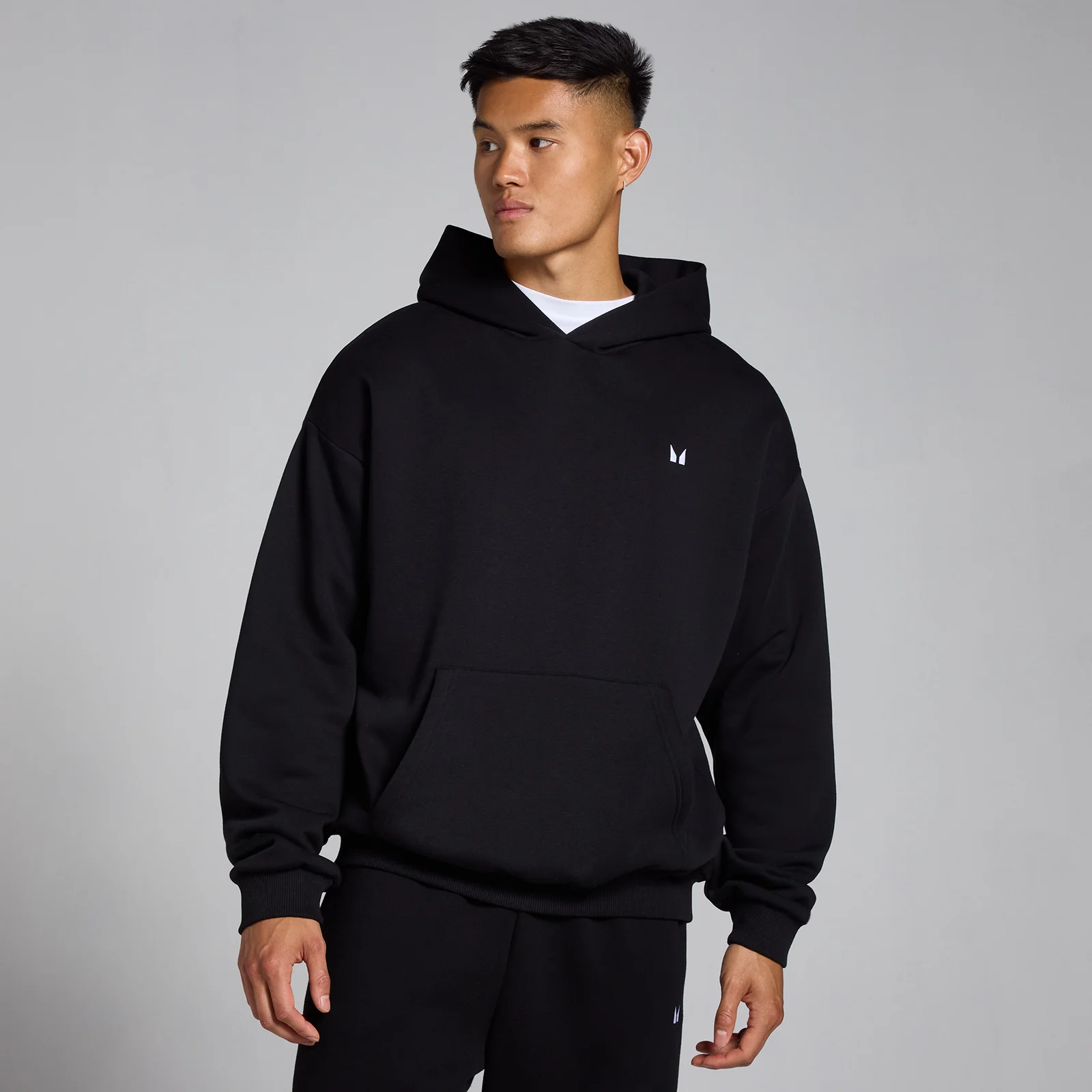 Camisola com Capuz Oversized Rest Day da MP para Homem - Preto - M Imagem 1