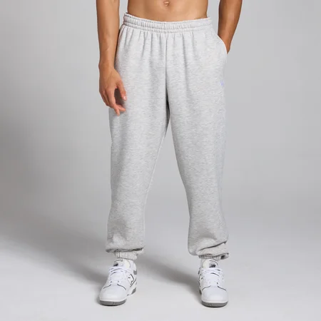 Calças de Treino Oversized Rest Day da MP para Homem - Light Grey Marl
