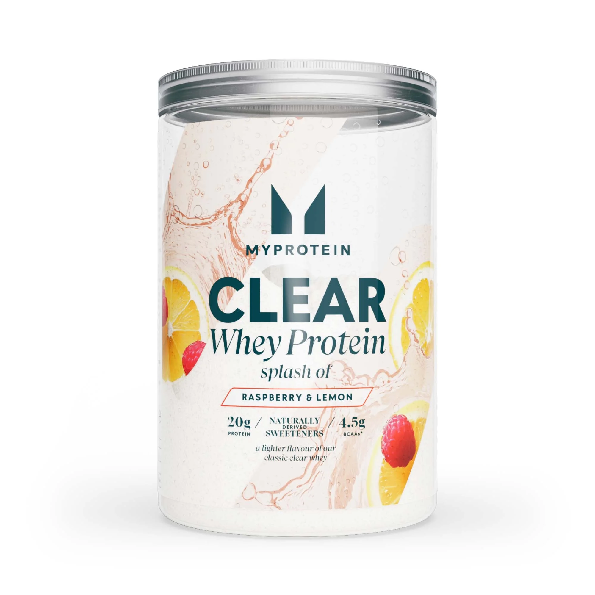 Clear Whey Isolate - 420G - 15servings - Raspberry & Lemon - Less Sweet Imagem 1