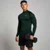 Camisola sem Costuras com Fecho 1/4 Tempo Pillar Graphic da MP para Homem - Dark Emerald