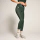 Leggings de Cintura Subida High Shine da MP X Tatiana - Verde Escuro