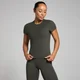 T-shirt Justa de Manga Curta Tempo da MP para Senhora - Night Grey