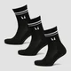 Meias para Pilates da MP (3 un.) - Preto