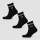 Meias para Pilates da MP (3 un.) - Preto