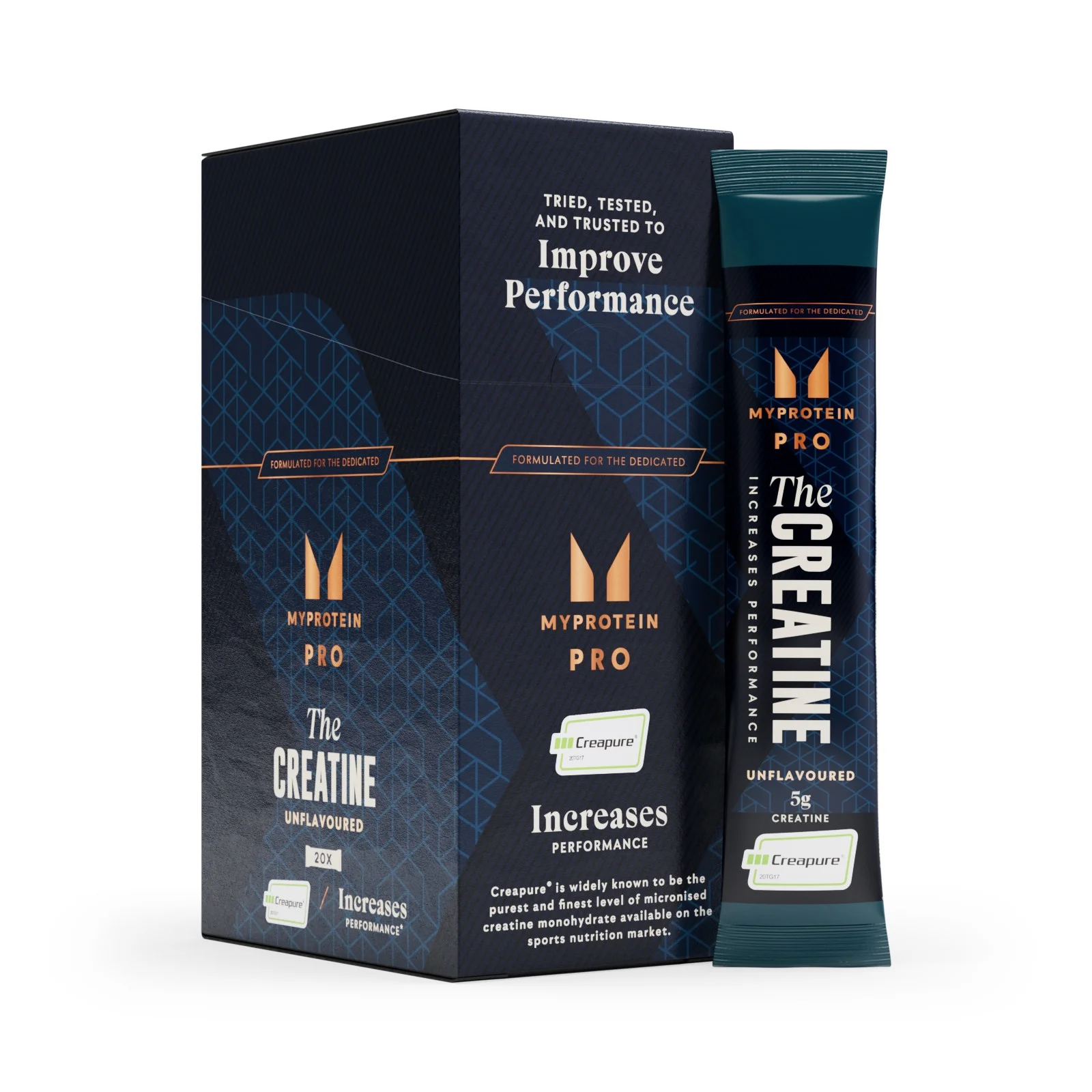 Pack de Sticks THE Creatine (Creapure) - 20 x 5.7g - Sem Sabor Imagem 1