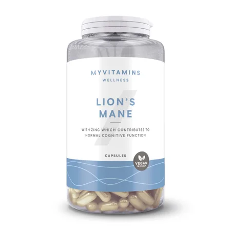 Cápsulas de Lion’s Mane para Foco Mental