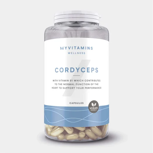 Cápsulas de Desempenho Cordyceps - 60 CAPSULES - 30servings - Sem Sabor