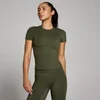 T-Shirt Body Fit Manga Curta Tempo Feminina MP - Verde Floresta