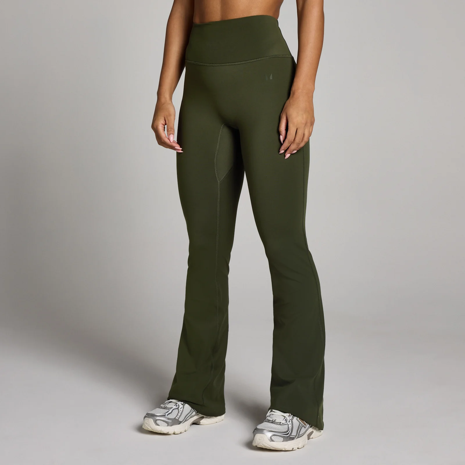 Leggings Femininas Tempo de Perna Alargada MP - Verde Floresta - L Imagem 1