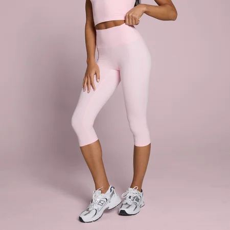 Leggings Femininas Tempo Capri MP - Rosa Claro