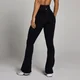 Leggings Femininas Tempo Sem Costuras Boca de Sino - Preto