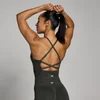Top de Alças Sem Costuras Tempo Feminino MP - Cinzento Noturno