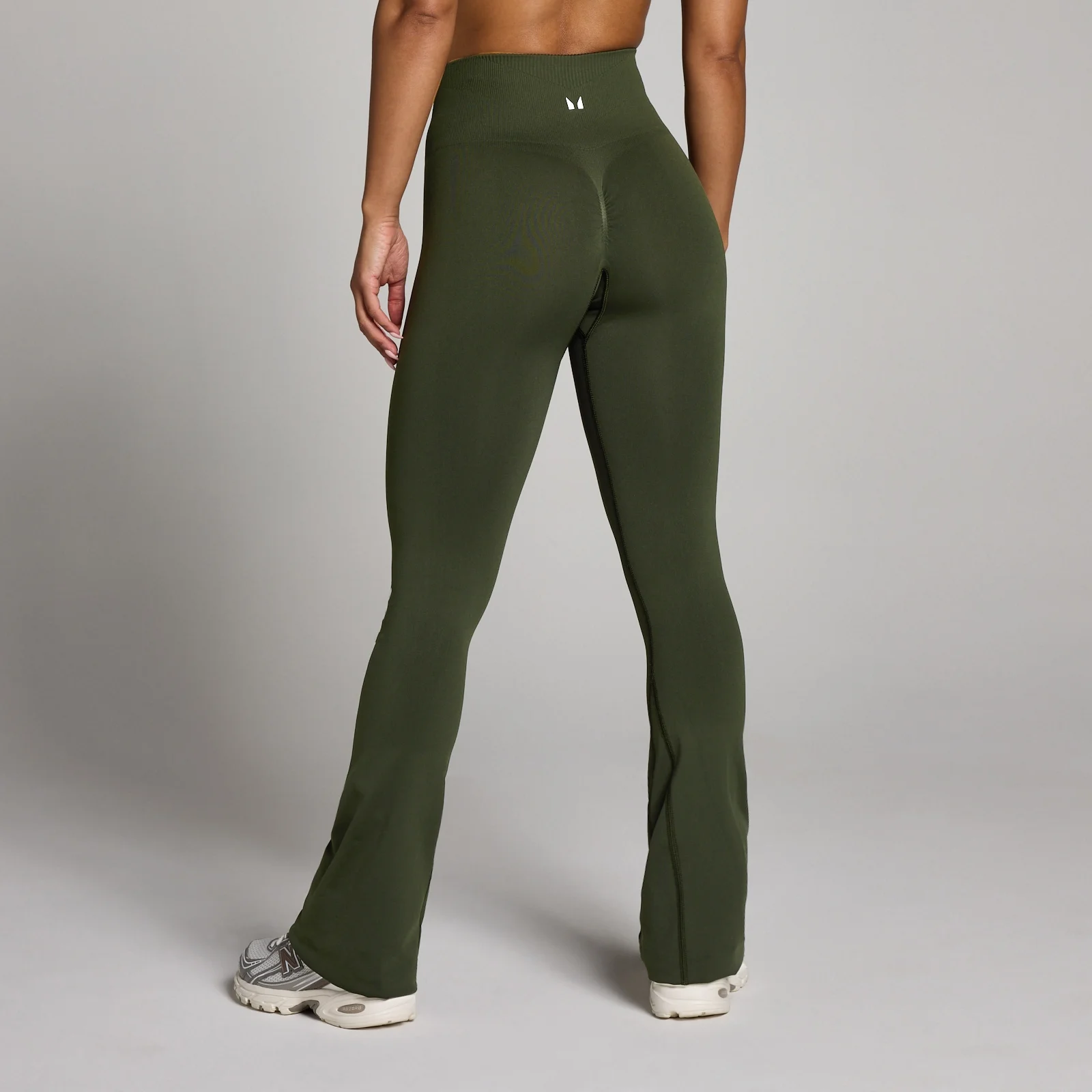 Leggings Flare Sem Costuras Tempo Femininas MP - Verde Floresta - XS Imagem 1