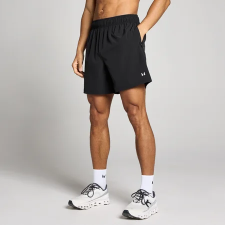 Calções de Treino de Tecido MP Masculinos 7" - Preto