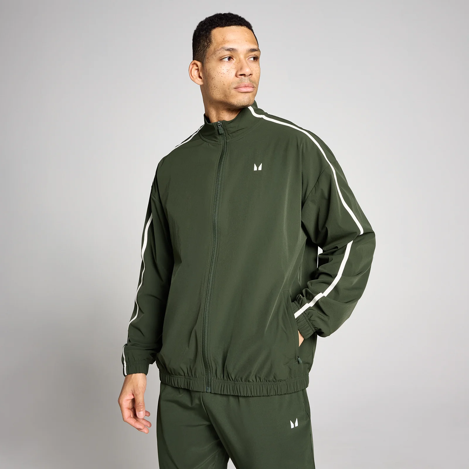 Casaco Tecido Tempo Panel MP Masculino - Verde Floresta - XS Imagem 1