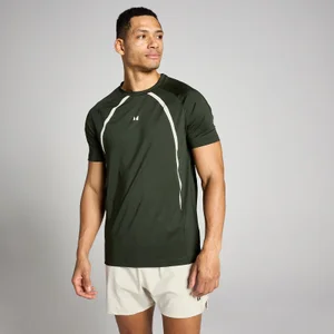 T-Shirt MP Tempo Panel Masculina - Verde floresta - Size XXXL