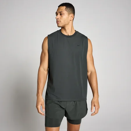 Top Masculino sem Mangas MP Oversized Cotton Modal - Preto Lavado