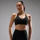 Sutiã desportivo Tempo Ultra sem costuras MP para mulher - Preto