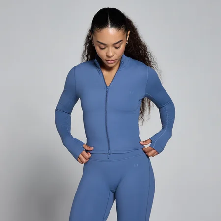 Casaco Curto MP Tempo Mulher - Azul Ardósia