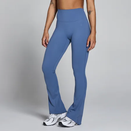 Leggings Evasé Tempo MP Mulher - Azul Ardósia