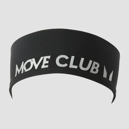 Faixa para a Cabeça Velocity Move Club da MP - Preto/Refletor