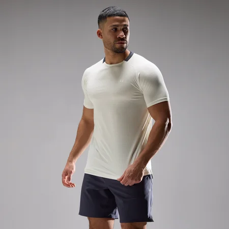 T-shirt de Treino Ultra Entrançada MP Homem - Platina