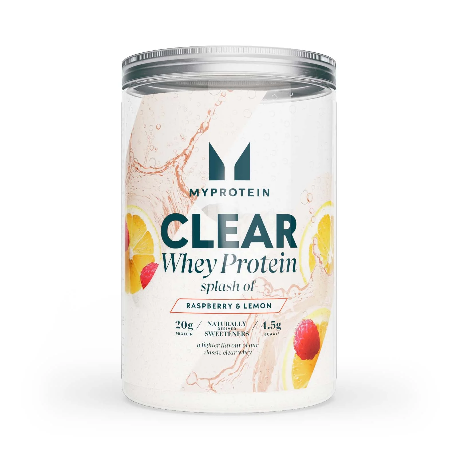 Clear Whey Splash - 390G - 15servings - Splash Of - Raspberry & Lemon Imagem 1