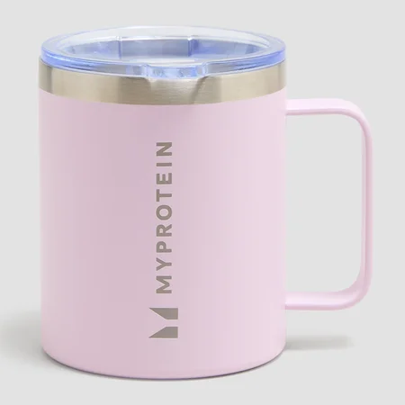 Chávena de Café de Metal Reciclado Myprotein 350ml - Rosa