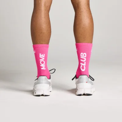 Meias de Corrida MP Move Club (pack de 2) - Rosa Chiclete - UK 2-5 Imagem 7
