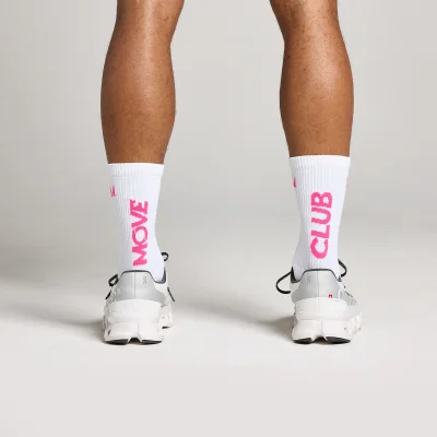 Meias de Corrida MP Move Club (pack de 2) - Rosa Chiclete - UK 2-5 Imagem 6