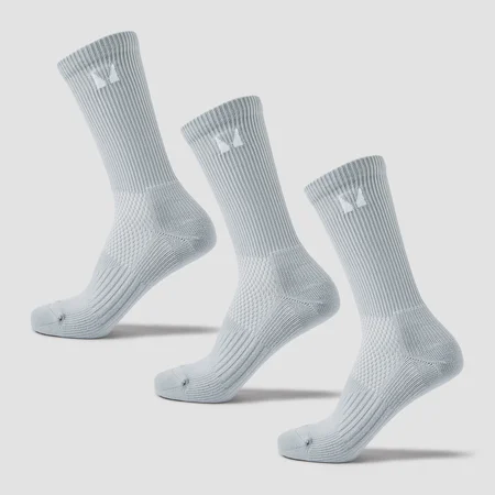 Meias de Corrida MP (Pack de 3) - Cromado