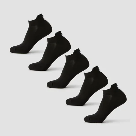 Meias de Treino Unissex MP (Pack de 5) - Preto