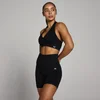 Top Desportivo Sem Costuras com Decote Halter Tempo Feminino MP - Preto
